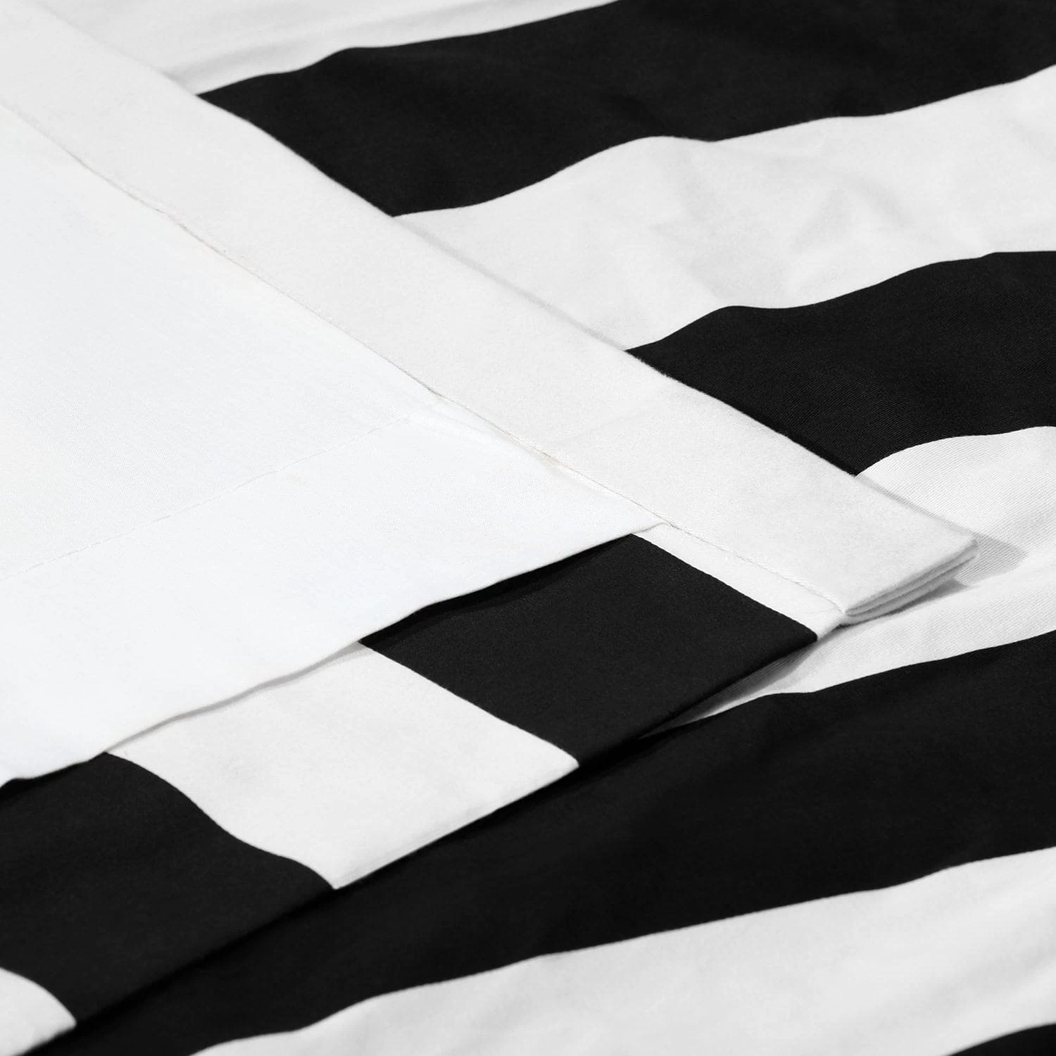 Cabana Black Printed Cotton Curtain 7 Cabana Black Printed Cotton Curtain - Image 5