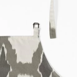 Sorong Beige Printed Cotton Apron -Chic Curtains Shop PRTW D22 AP 86375 5