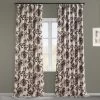 Indonesian Brown Printed Cotton Curtain -Chic Curtains Shop PRTW D40B 66661 1