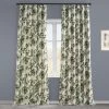 Indonesian Green Printed Cotton Curtain 2 Indonesian Green Printed Cotton Curtain -Chic Curtains Shop PRTW D40C 66662 1