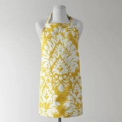 Lacuna Sun Printed Cotton Apron