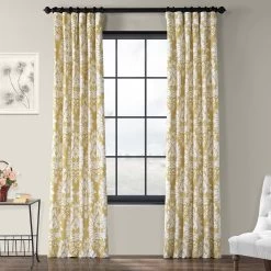 Lacuna Sun Printed Cotton Curtain