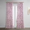 Ellis Pink Printed Cotton Curtain -Chic Curtains Shop PRTW D50D 94701