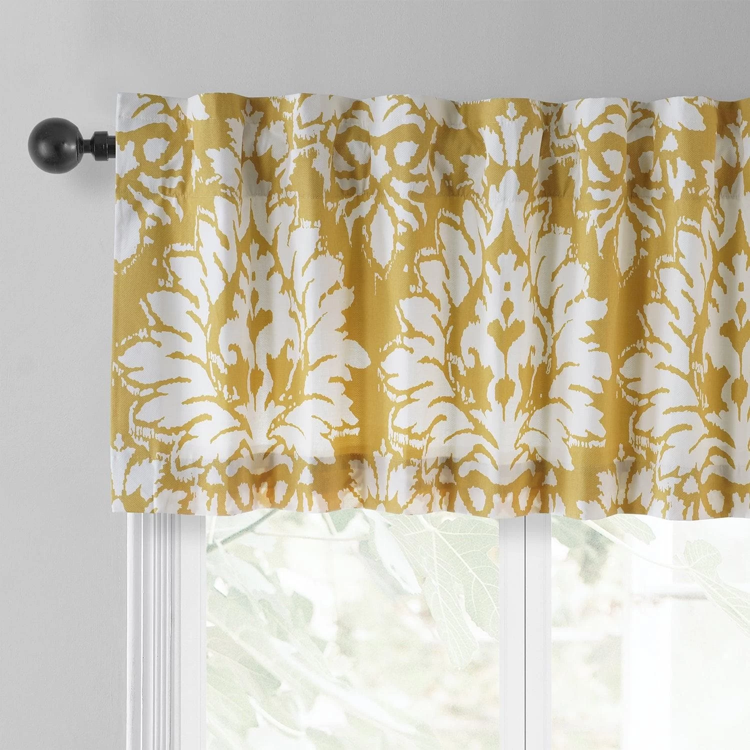 Lacuna Sun Printed Cotton Window Valance 5 Lacuna Sun Printed Cotton Window Valance - Image 3