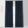 Patriot Navy Placid Thermal Hotel Blackout Curtain Pair (2 Panels) 1 Patriot Navy Placid Thermal Hotel Blackout Curtain Pair (2 Panels) -Chic Curtains Shop PTBO 201024 75243