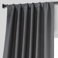 Fountain Grey Placid Thermal Hotel Blackout Curtain Pair (2 Panels) -Chic Curtains Shop PTBO 201038 75261 3