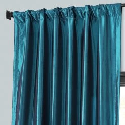 Meditteranean Faux Silk Taffeta Blackout Curtain -Chic Curtains Shop PTCH BO003 19444 3