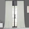 Eggshell Faux Silk Taffeta Blackout Curtain 2 Eggshell Faux Silk Taffeta Blackout Curtain -Chic Curtains Shop PTCH BO120 19443 1
