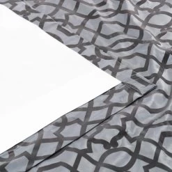 Filigree Grey & Pewter Designer Flocked Curtain 11 Filigree Grey & Pewter Designer Flocked Curtain -Chic Curtains Shop PTFFLK C23F 40716 5