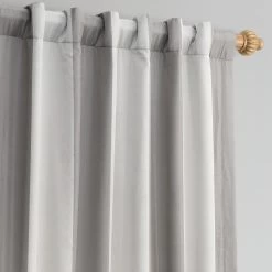 Hartford Silver Designer Striped Faux Silk Curtain -Chic Curtains Shop PTS SLK001 41769 4