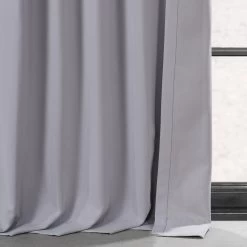 Network Grey Performance Woven Hotel Blackout Curtain Pair (2 Panels) -Chic Curtains Shop PWBO 144105 75489 5