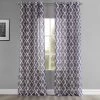 Birmingham Mulberry Grommet Printed Sheer Curtain 1 Birmingham Mulberry Grommet Printed Sheer Curtain -Chic Curtains Shop SHCH PS16075 GR 36704 1