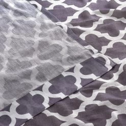 Birmingham Mulberry Grommet Printed Sheer Curtain 11 Birmingham Mulberry Grommet Printed Sheer Curtain -Chic Curtains Shop SHCH PS16075 GR 36704 5