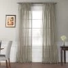 Museum Grey Extra Wide Voile Sheer Curtain -Chic Curtains Shop SHCH VOL6 SLDW 49004