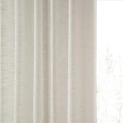 Ivory Open Weave Linen Blend Sheer Curtain 12 Ivory Open Weave Linen Blend Sheer Curtain -Chic Curtains Shop SHLNCH J0110 94738 4