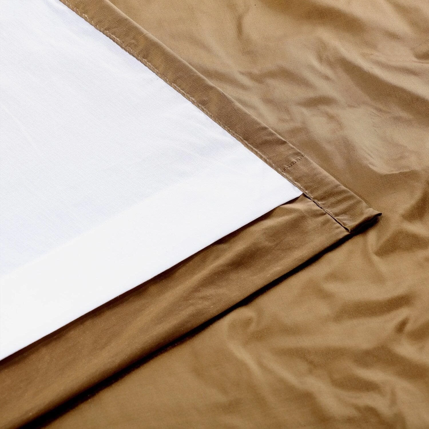 Taupe Gold Thai Silk Curtain 7 Taupe Gold Thai Silk Curtain - Image 5