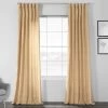 Tan Designer Shantung Faux Silk Curtain 1 Tan Designer Shantung Faux Silk Curtain -Chic Curtains Shop SSCS 18071A4 49637