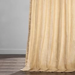 Tan Designer Shantung Faux Silk Curtain 11 Tan Designer Shantung Faux Silk Curtain -Chic Curtains Shop SSCS 18071A4 49637 2