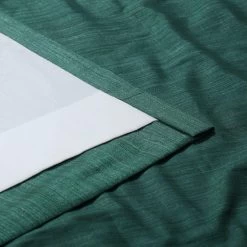 Basil Green Designer Shantung Faux Silk Curtain -Chic Curtains Shop SSCS 180736 49638 4