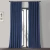 Jewelry Box Blue Vintage Cotton Velvet Curtain -Chic Curtains Shop VCCH VET20812 69193 1