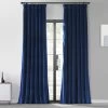 Noche Blue Urban Lush Velvet Curtain -Chic Curtains Shop VLCH F92010119 75370
