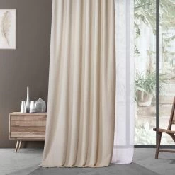 Tiramisu Cream Urban Lush Velvet Curtain 13 Tiramisu Cream Urban Lush Velvet Curtain -Chic Curtains Shop VLCH F9201025 75348 1