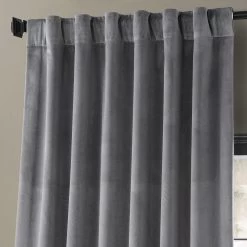 Haven Grey Urban Lush Velvet Curtain 10 Haven Grey Urban Lush Velvet Curtain -Chic Curtains Shop VLCH F9201098 75366 4