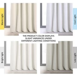 Alabaster Beige French Pleat Signature Velvet Blackout Curtain -Chic Curtains Shop VPCH 110602 angled front view 72c367db 711e 434e 9083 32b8ac1f6b7e