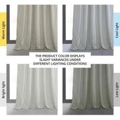 Reflection Grey French Pleat Signature Velvet Blackout Curtain -Chic Curtains Shop VPCH 160401 FP angled front view