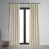 Neutral Ground Signature Velvet Blackout Curtain -Chic Curtains Shop VPCH 180103 front view