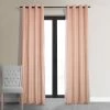 Rosey Dawn Grommet Signature Velvet Blackout Curtain 2 Rosey Dawn Grommet Signature Velvet Blackout Curtain -Chic Curtains Shop VPCH 180409 GRBO 94353