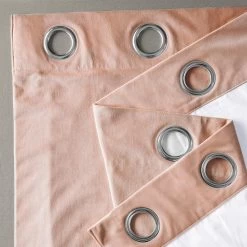 Rosey Dawn Grommet Signature Velvet Blackout Curtain -Chic Curtains Shop VPCH 180409 GRBO 94353 2