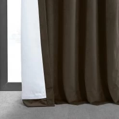 Java Signature Velvet Blackout Curtain 12 Java Signature Velvet Blackout Curtain -Chic Curtains Shop VPCH 190912 lining view