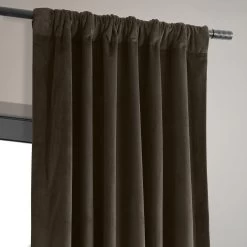 Java Signature Velvet Blackout Curtain 11 Java Signature Velvet Blackout Curtain -Chic Curtains Shop VPCH 190912 pole pocket header