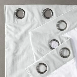 Primary White Grommet Signature Velvet Blackout Curtain -Chic Curtains Shop VPCH 202102 GRBO 94355 2