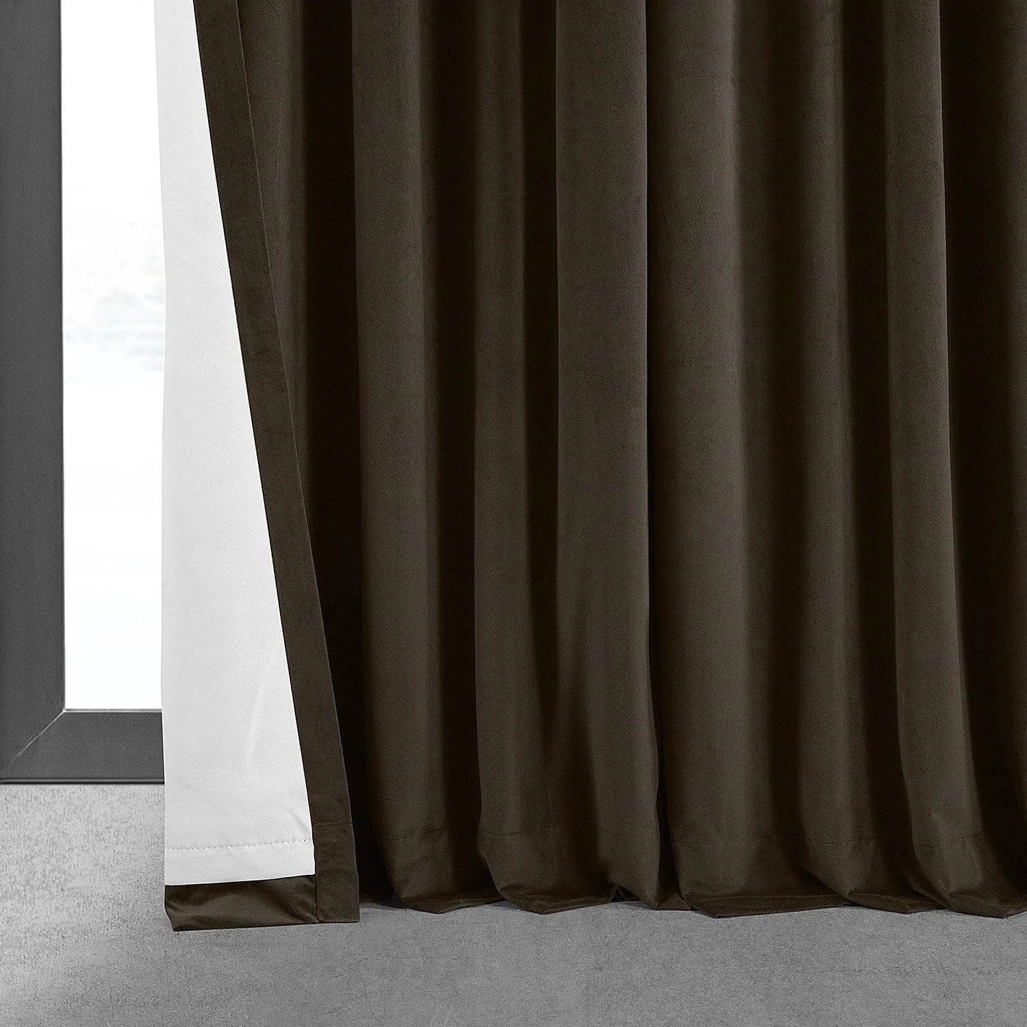 Java Signature Extra Wide Velvet Blackout Curtain 7 Java Signature Extra Wide Velvet Blackout Curtain - Image 5