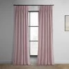 Ballet Pink French Pleat Heritage Plush Velvet Curtain