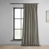 Gallery Taupe Extra Wide Heritage Plush Velvet Curtain 1 Gallery Taupe Extra Wide Heritage Plush Velvet Curtain -Chic Curtains Shop VPYC 161209 DW front view fa3335ef 327e 428f 8fe2 745b6f7b8353