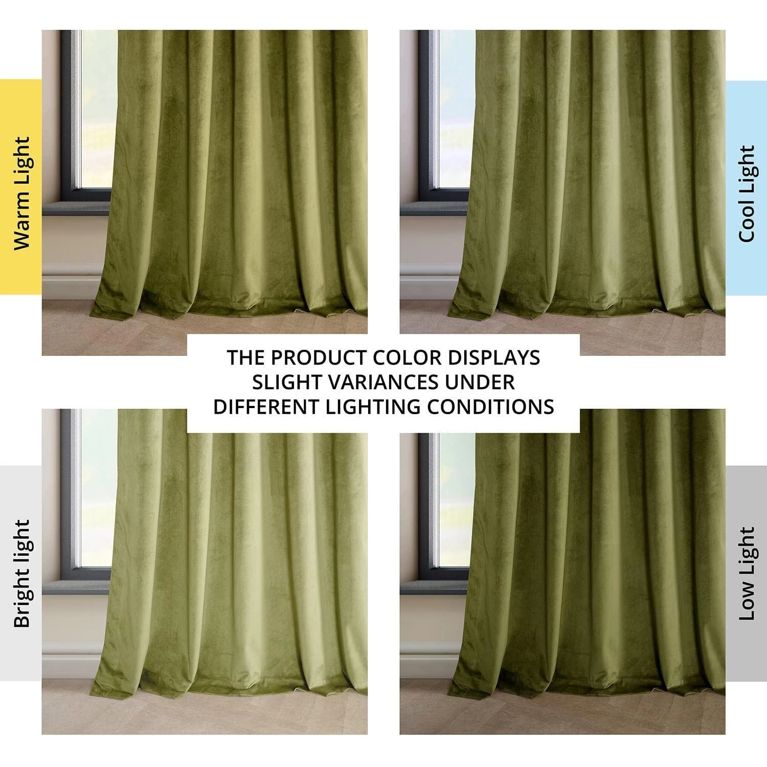Retro Green French Pleat Heritage Plush Velvet Curtain 8 Retro Green French Pleat Heritage Plush Velvet Curtain - Image 6