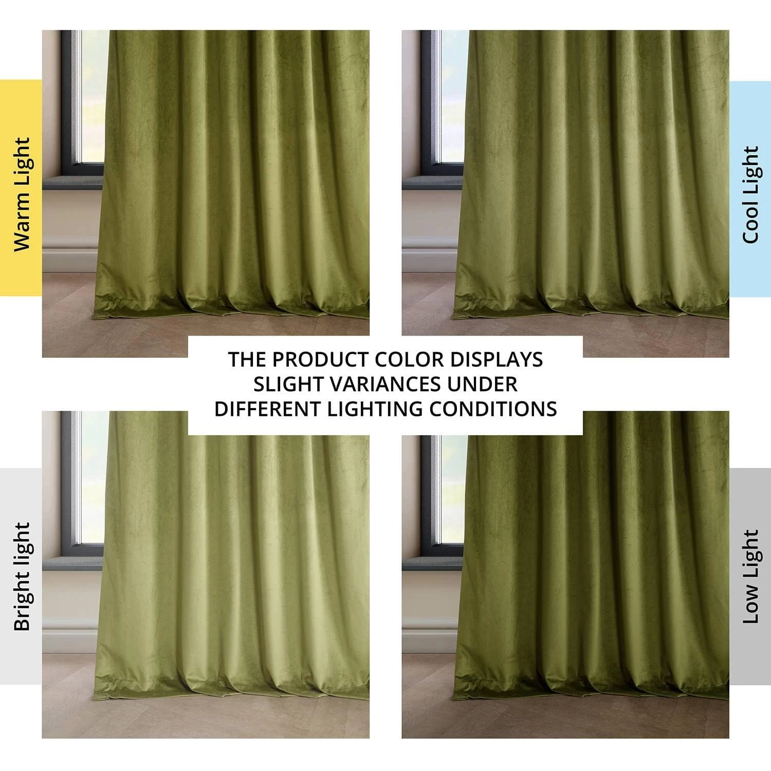 Retro Green Heritage Plush Velvet Curtain 8 Retro Green Heritage Plush Velvet Curtain - Image 6