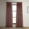 Wild Rose French Pleat Heritage Plush Velvet Curtain -Chic Curtains Shop VPYC 161234 FPD front view 33f87867 a42e 44da b5b0 17a616bdda04