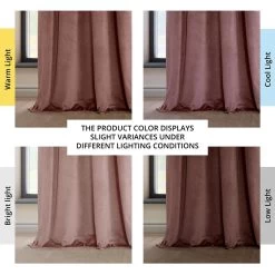 Wild Rose Grommet Heritage Plush Velvet Curtain -Chic Curtains Shop VPYC 161234 GR angled front view