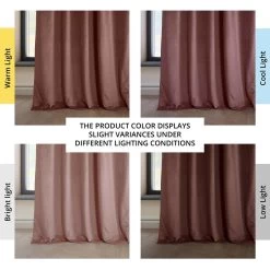 Wild Rose Heritage Plush Velvet Curtain -Chic Curtains Shop VPYC 161234 angled front view