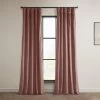 Wild Rose Heritage Plush Velvet Curtain -Chic Curtains Shop VPYC 161234 front view 81fe6152 f2e8 4cc8 8146 55b8e66f3638