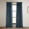 London Blue French Pleat Heritage Plush Velvet Curtain 2 London Blue French Pleat Heritage Plush Velvet Curtain -Chic Curtains Shop VPYC 161258 FPD front view ea92814b da15 4d48 90bb 22fe5722c510