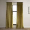 Peat Green French Pleat Heritage Plush Velvet Curtain -Chic Curtains Shop VPYC 179911 FPD front view ddc6b892 4ef6 4fe8 9fa9 81c04c2aeadd