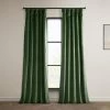 Eden Green Heritage Plush Velvet Curtain 1 Eden Green Heritage Plush Velvet Curtain -Chic Curtains Shop VPYC 181427 front view d9f49fe6 f7eb 4a1a b1b2 6bb91e99d833