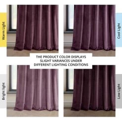 Winter Plum French Pleat Heritage Plush Velvet Curtain -Chic Curtains Shop VPYC 190162 FPD angled front view 20055058 cce7 4dc1 a6b2 45151988ca41