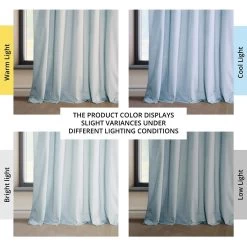 Aquarius Blue French Pleat Heritage Plush Velvet Curtain -Chic Curtains Shop VPYC 198594 FPD angled front view fe7e0293 2a6e 45ad 96b6 1f8b64e01840