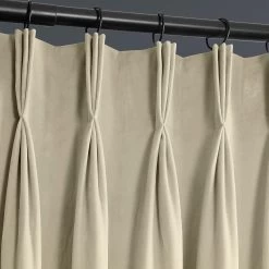 Macchiato Beige French Pleat Heritage Plush Velvet Curtain 10 Macchiato Beige French Pleat Heritage Plush Velvet Curtain -Chic Curtains Shop VPYC 198602 FPD french pleat 1 d7ff9ef8 ef58 4c7d 8e0e f67d56ad563f